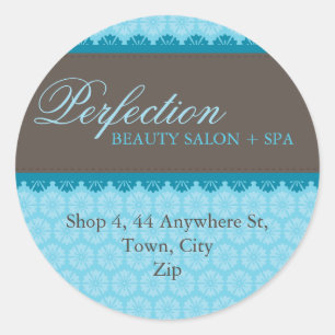 ELEGANT ADDRESS STICKER SEAL :: perfection 5A