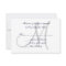 Elegant Affair Navy Blue Grey Initial Wedding RSVP