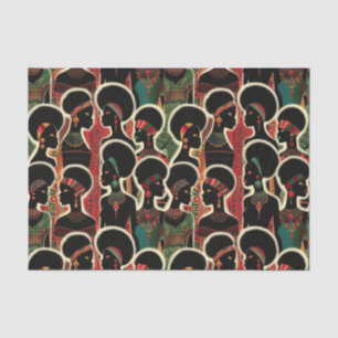 Elegant African Ethnic Pattern Tissue Paper