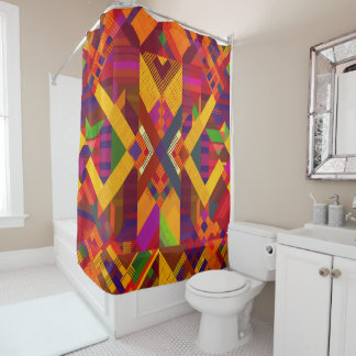 Elegant African Kente Geometric Contemporary Art