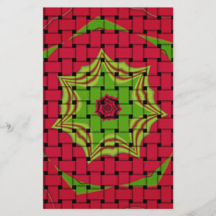 Elegant African Lovely Woven vector print pattern 