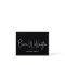 Elegant All Black Signature Script Notary Attorney