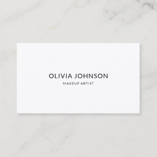 Elegant All Professionals Black & White  Business Card