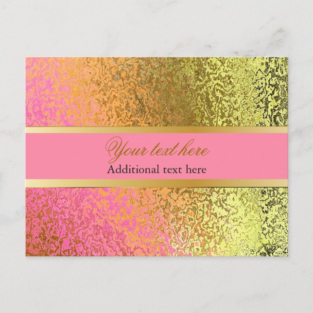 Elegant All Purpose Post Card (Front)