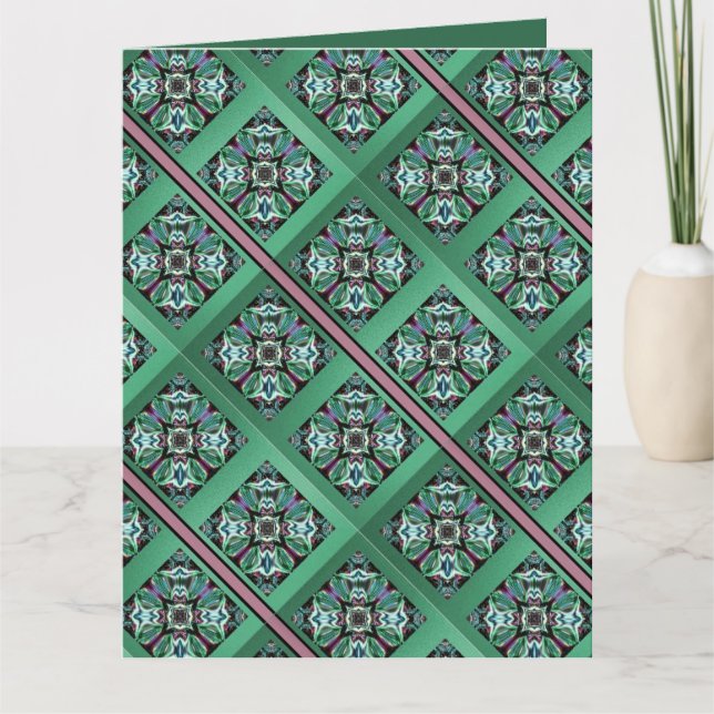 Elegant Allure Wrapping Paper-MVB Design 1 Card (Front)