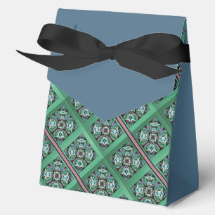 Elegant Allure Wrapping Paper-MVB Design 1 Favor Box