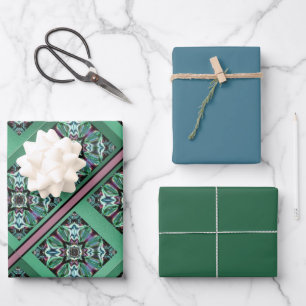 Elegant Allure Wrapping Paper-MVB Design 1 Paper Sheet