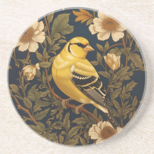 Elegant American Goldfinch  Coaster