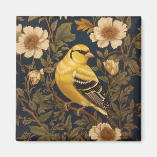 Elegant American Goldfinch  Magnet