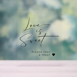 Élégant amour minimaliste est la faveur de mariage