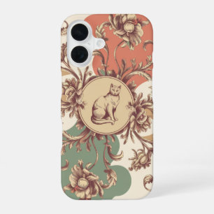 Elegant and artistic representation of a cat iPhone 16 case