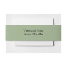 Elegant and Basic Sage Green