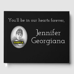 Elegant and Basic Sympathies Guestbook