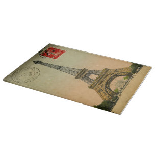 Elegant and Beautiful Vintage Paris Cutting Board