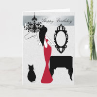 Elegant and Chic Birthday Card