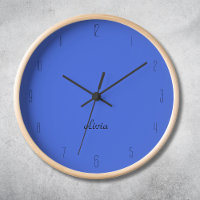 Elegant and Chic Royal Blue and Black Name