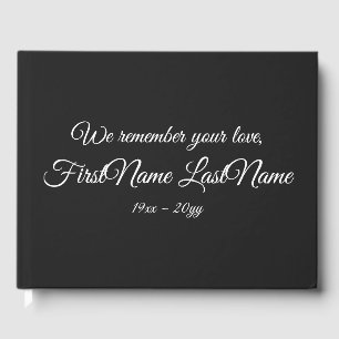 Elegant and Conservative Sympathies Guestbook