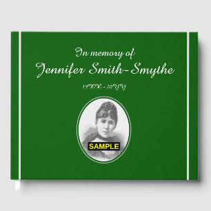 Elegant and Customized Memories Guestbook