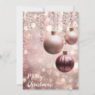 Elegant and festive Holiday Greeting Card