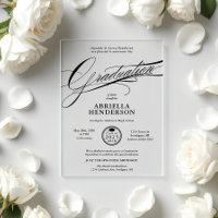 Elegant and Formal Script Graduation