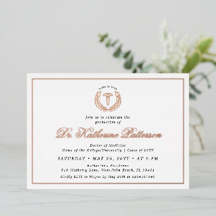 Elegant and Minimalist Medical School Graduation