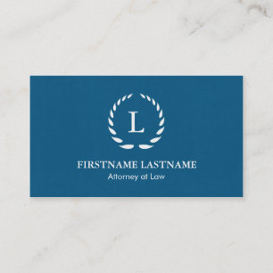 Elegant and Modern Lawyer Business Cards
