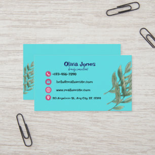 Elegant and professional business card
