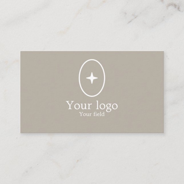 Elegant and Simple Business Card (Front)