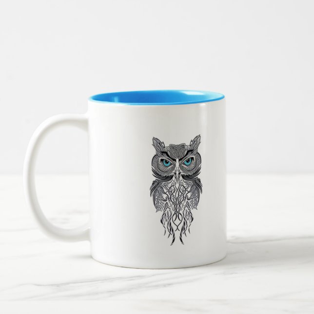 Elegant and simple white mug (Left)