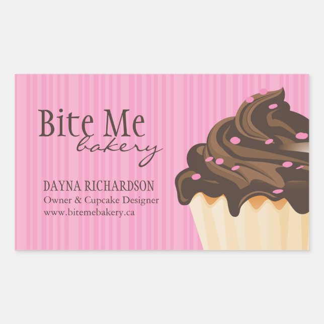 Elegant and Stylish Bakery Packaging Stickers (Front)
