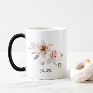 Elegant and Timeless Floral Magic Mug