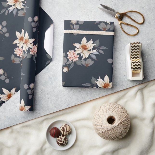 Elegant and Timeless Floral Wrapping Paper (Crafts)