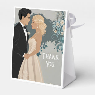 Elegant and Timeless Wedding Invitation Design Favor Box