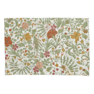 Elegant and whimsical floral pattern. pillowcase