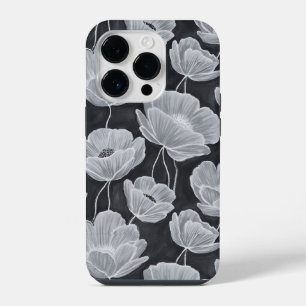 Elegant and Whimsical Poppies iPhone 14 Pro Case