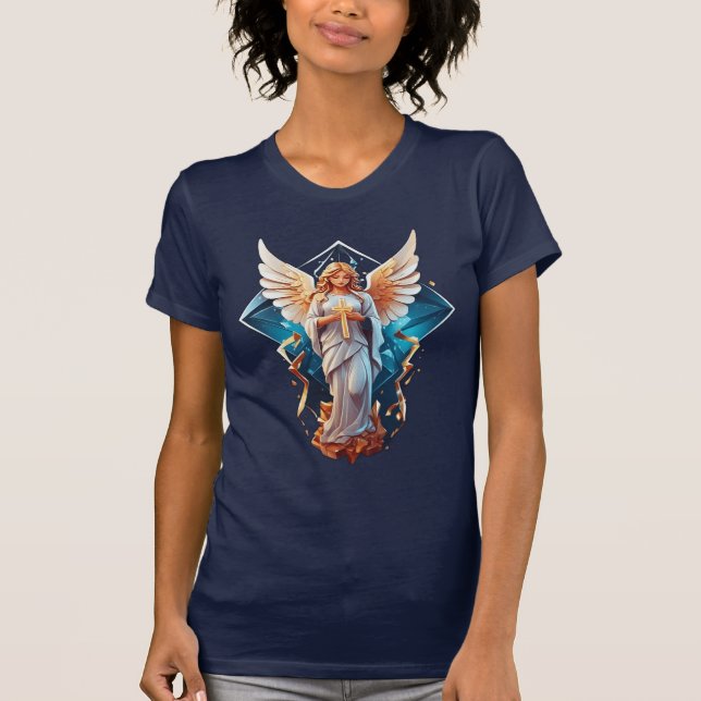 Elegant angel design 2 T-Shirt (Front)