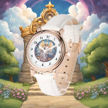 Elegant Angel lovers Religious  Watch<br><div class="desc">Elegant Angel lovers Religious Watch</div>