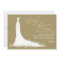 Elegant Antique Gold Wedding Gown Bridal Shower