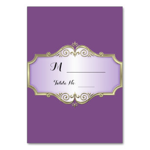 Elegant Antique Satin Wedding Table Number