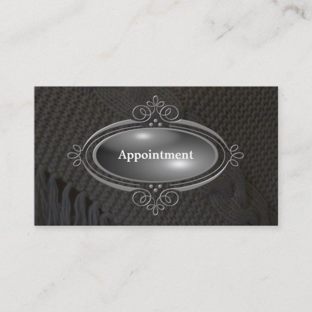 Elegant Appointment  Template Card (Front)
