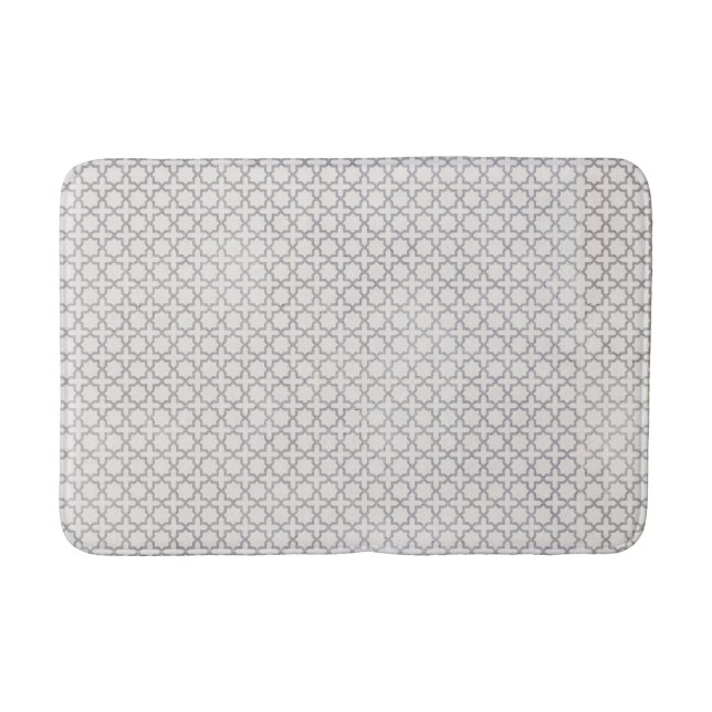 Elegant Arabesque Ornament Bath Mat (Front)