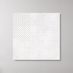 Elegant Arabesque Ornament Canvas Print