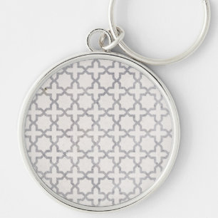 Elegant Arabesque Ornament Keychain