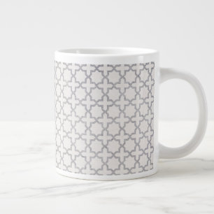 Elegant Arabesque Ornament Large Coffee Mug
