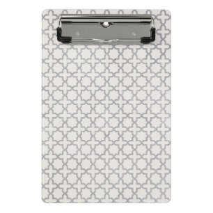 Elegant Arabesque Ornament Mini Clipboard