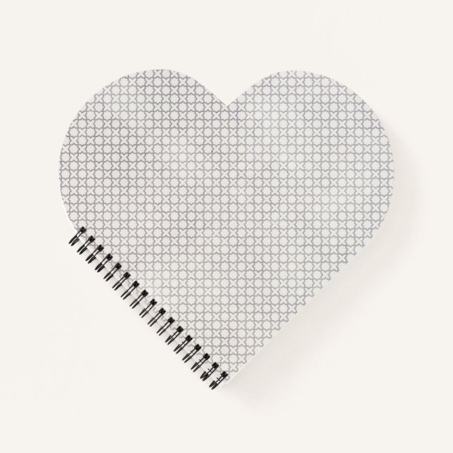 Elegant Arabesque Ornament Notebook (Front)