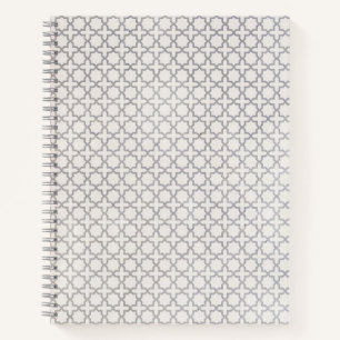 Elegant Arabesque Ornament Notebook