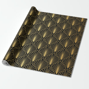 Elegant Art Deco Background. Seamless Abstract Pat Wrapping Paper