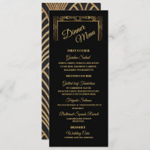 Elegant Art Deco Gatsby Dinner