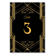 Elegant Art Deco Gatsby Wedding